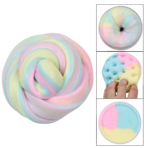 Beautiful Color Slime Fluffy Floam Toys Children Toys Slime Scented