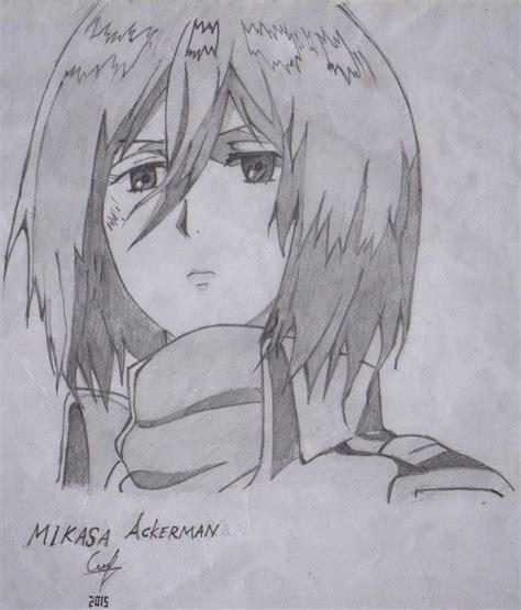 Mikasa Ackerman 1 By Butterflycrow On Newgrounds