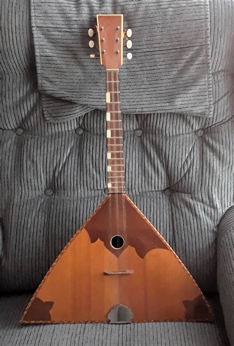 A Balalaika Antique Instrument From Russia