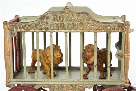 Lot Detail Royal Circus Lion Cage