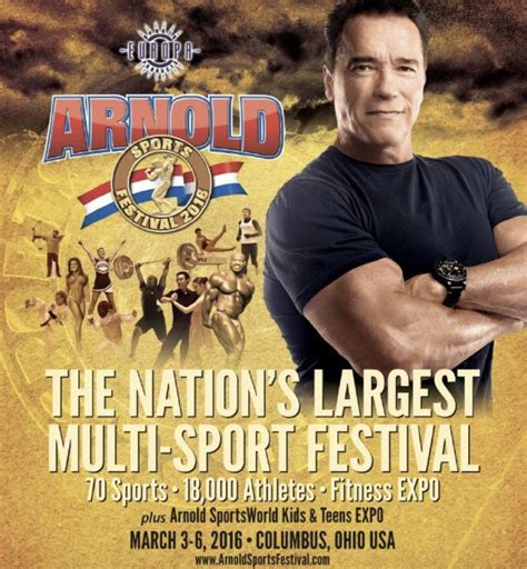 2016 Arnold Classic Official Competitor List Evolution Of Bodybuilding