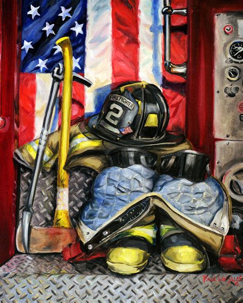 Firefighter Paintings