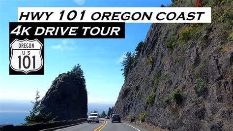 Highway 101 Oregon Coast 4k Drive Tour Youtube
