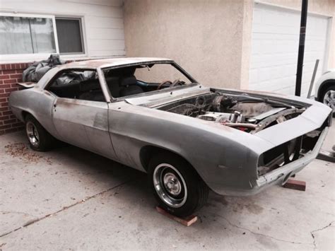 1969 Camaro Ss 350 Project Car For Sale