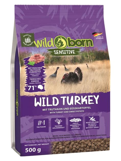 Wildborn Wild Turkey 500g