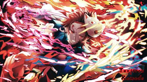 Download hd wallpapers tagged with tanjiro from page 2 of hdwallpapers.in in hd, 4k resolutions. Tanjiro, Flame, Mask, Kimetsu no Yaiba, 4K, #3.772 Wallpaper