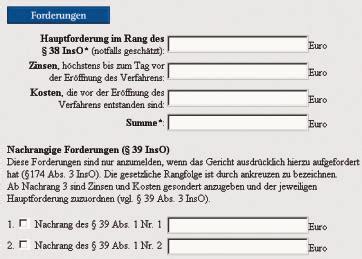 Berechnen sie die kosten, die ihnen wahrscheinlich für die beantragung eines mahnbescheides entstehen werden. Woran zu denken ist. Mahnbescheid und Insolvenzverfahren - DER AUGENOPTIKER