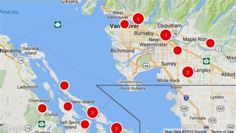 Bc Hydro Outages Map Map Of Staten
