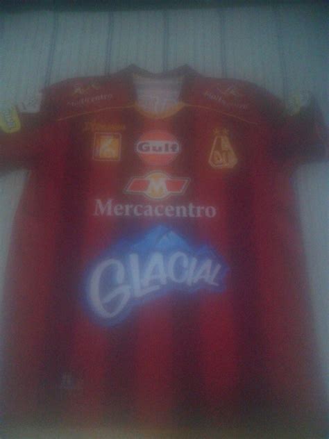 Deportes Tolima Home Football Shirt 2018 Sponsored By Mercacentro