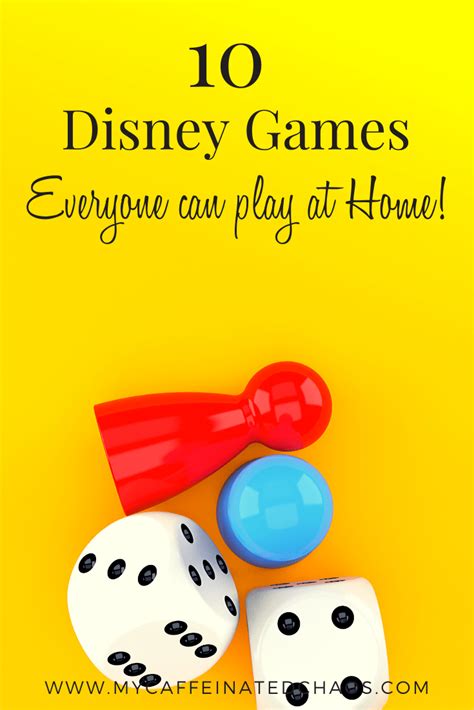 10 Disney Games To Play At Home Fun For Everyone Disney Games