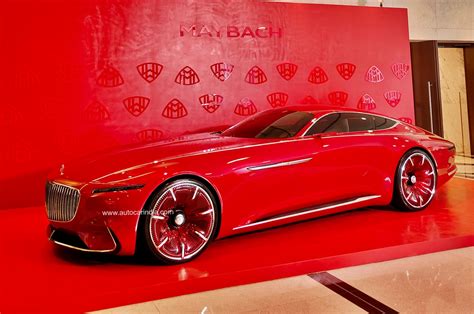 Mercedes Maybach Vision 6 Concept Makes India Debut
