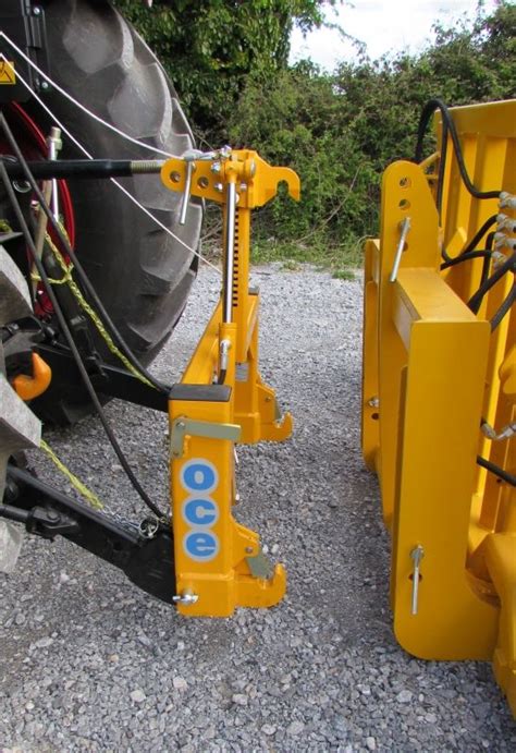 This Patented 3 Point Hitch System Fits To The Tractors 3 Point Linkage