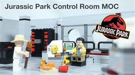 Lego Jurassic Park Control Room Moc Youtube