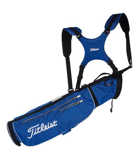 Titleist Pencil Carry Bag (Double Strap) 2012 - Golfonline For a classic looking golf bag with tons of features, look no further than the titleist players 4 stand bags.