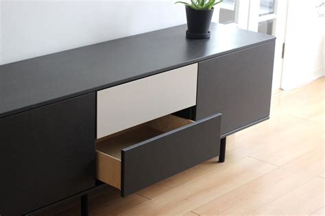 Black rattan garden furniture uk ikea sideboards and buffet. Black Valchromat Sideboard - Jon Grant London | Bespoke ...