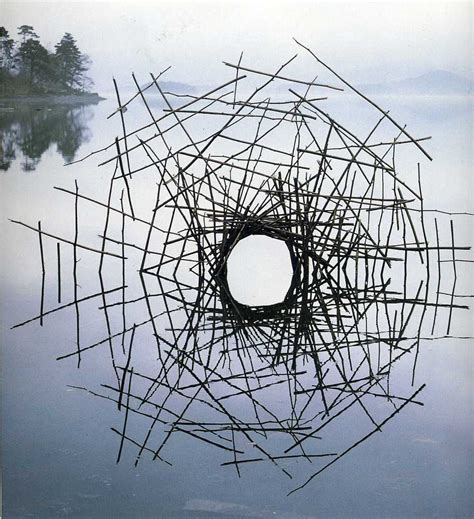 Création Andy Goldsworthy Land Art Screens Series Lake District