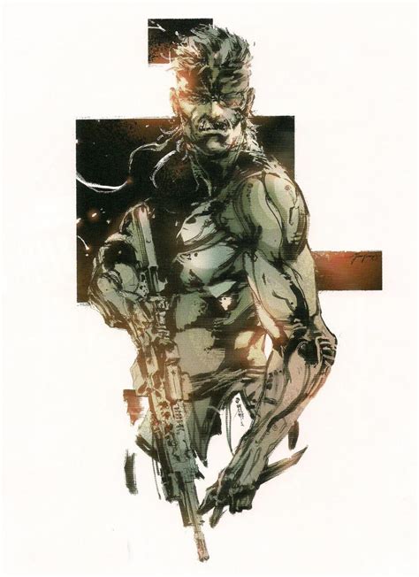 Art Of Metal Gear Solid By Yoji Shinkawa Metal Gear Metal Gear