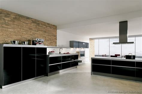 You could possibly even be able to maintain that piece retro cool if black cupboards are ideally fitted to modern kitchen design. Pictures of Kitchens - Modern - Black Kitchen Cabinets ...
