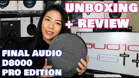 Final Audio D8000 Pro Edition Headphones Review Unboxing Youtube