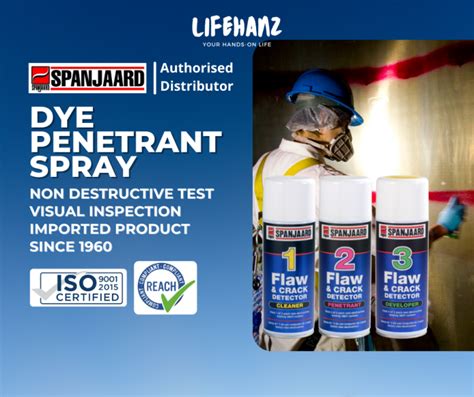 Spanjaard Dye Penetrant Flaw And Crack Detector 350ml300ml Lazada