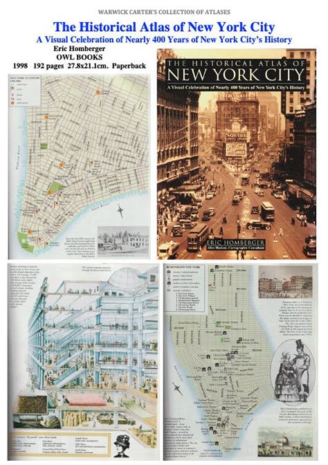The Historical Atlas Of New York City A Visual Celebration Of Nearly
