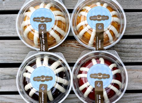 The counter clerk shared a binder with cake ingredients and assured me that separate pans and utensils are used in preparation. Oct 13 | Nothing Bundt Cakes To Be Featured @ Orland Park ...