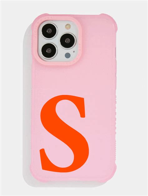 Personalised Pink Iphone Case Personalised Phone Cases Skinnydip London