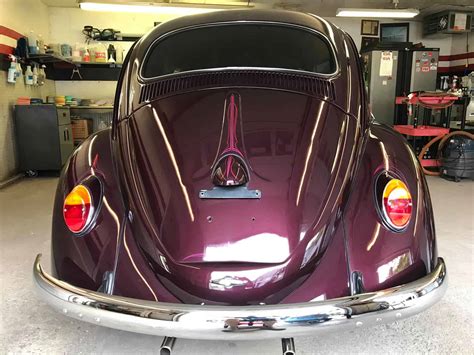1962 Volkswagen Beetle Paint Restoration Process Difiores Auto