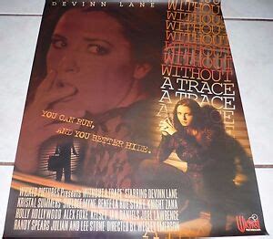 Devinn Lane Rare Wicked Pictures Without A Trace Poster Ebay