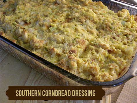 southern style unstuffed cornbread stuffing