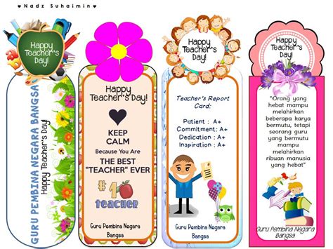 Contoh catatan kaki / footnote dari buku. Bookmark Cantik DIY Sebagai Hadiah Hari Guru