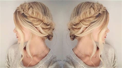 This is an excerpt fr. TUTORIAL | Super Easy Version of the Fishtail Halo Braid ...