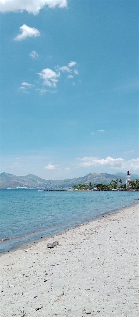 White Sand Zambales Philippines Beach Blue Sky Island Sea Water Summer 2022 Beat The Heat
