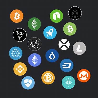 Crypto Logos Cryptocurrency Trade Things