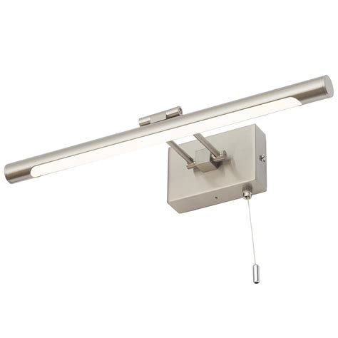 Ceiling fan pull chain extension light/lamp pulls switch pull with connectors. IP44 Rated Bathroom Picture Light with Pull Cord - Satin ...