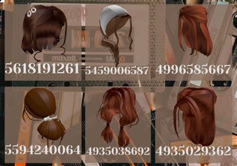Brown Hair Codes For Bloxburg Bloxburg