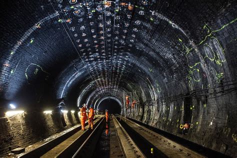 First Images of Haymarket Railway Tunnels, Edinburgh