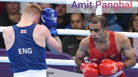 Cwg 2022 Boxer Amitpanghal Wins Gold In 48 51kg Weight Category