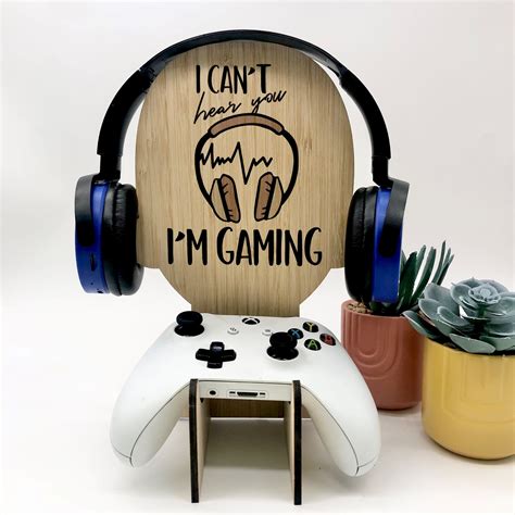 Headphone And Controller Stand I Cant Hear You Inspired Wholesale