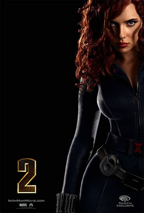 Scarlett Johannson Black Widow Iron Man 2 Movie Poster Filmbook