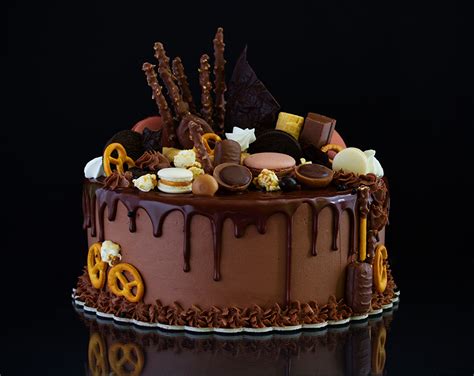 Desktop Wallpapers Chocolate Cakes Food Cookies Sweets Black