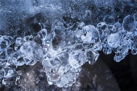 Ice Bubbles Stock Photo Image Of Cold Froze Seasonal 84543918