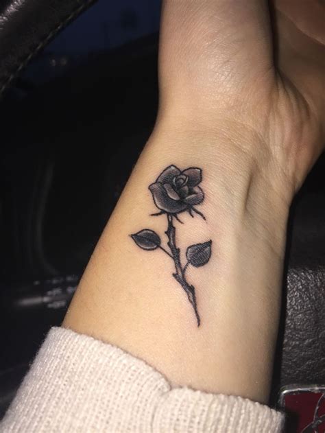 An armband tattoo usually goes on the upper arm, or more. Rose Wrist Tattoos Designs, Ideas and Meaning | Tattoos ...