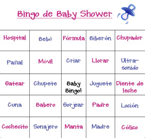 Juegos Para Baby Shower En Español Para Imprimir Imagui