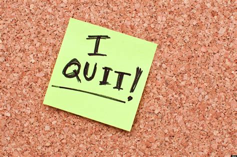 When To Quit What Was The Moment You Knew You Had To Leave A Stressful