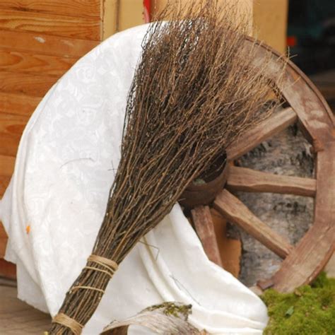 Witchs Broom Halloween Pagan Broom Rustic Wedding Etsy