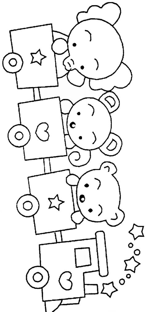 Maybe you would like to learn more about one of these? Train Coloring Pages - Birthday Printable