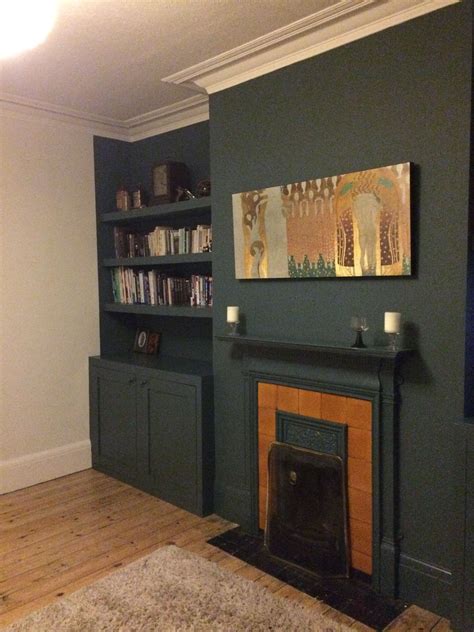 Farrow And Ball Inchyra Blue Grey Walls Living Room Living Room