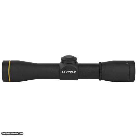 Leupold Fx Ii Handgun Scope 4x28 Size 1 Duplex Reticle Matte Finish 58750