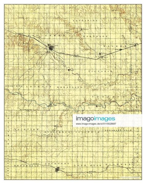 Hays Kansas Map 1896 1 125000 United States Of America By Timeless